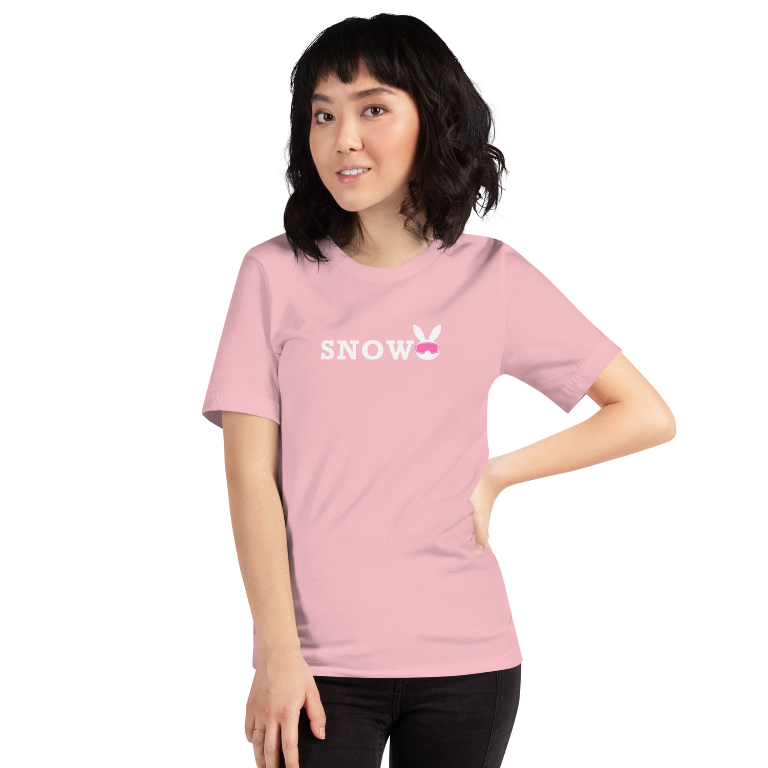 snow bunny tee shirt