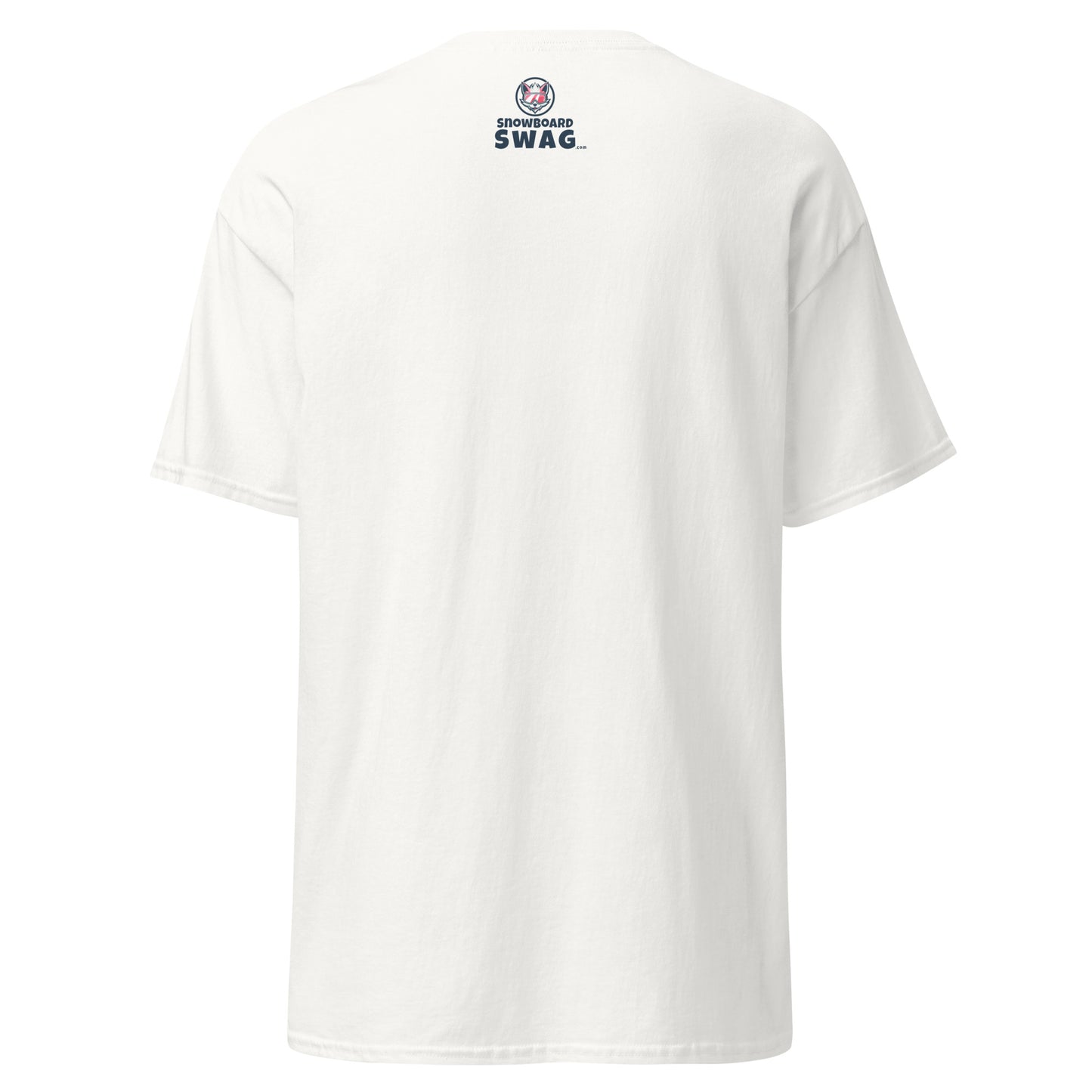 I Love Powder Lines black heart tee