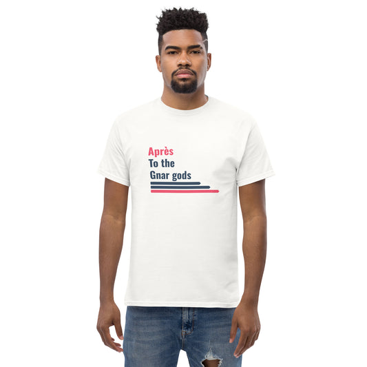 Apres to the Gnar Gods T-Shirt - Essential Snowboarder's Après-Ski Wear