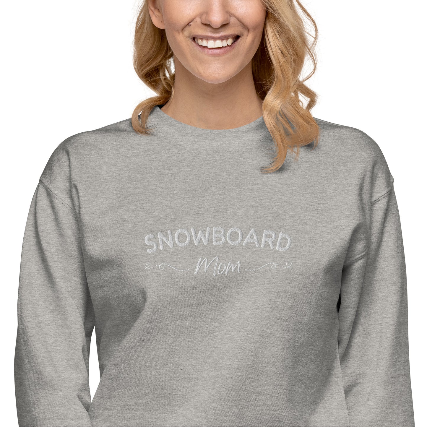 Snowboard Mom Sweatshirt - Stylish & Comfy for Winter