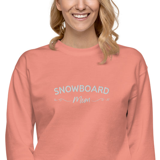 Snowboard Mom Sweatshirt - Stylish & Comfy for Winter