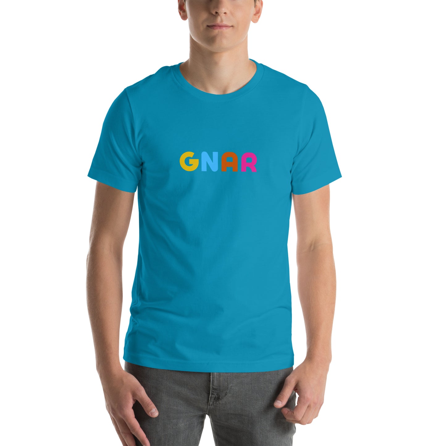 GNAR retro multi color tee