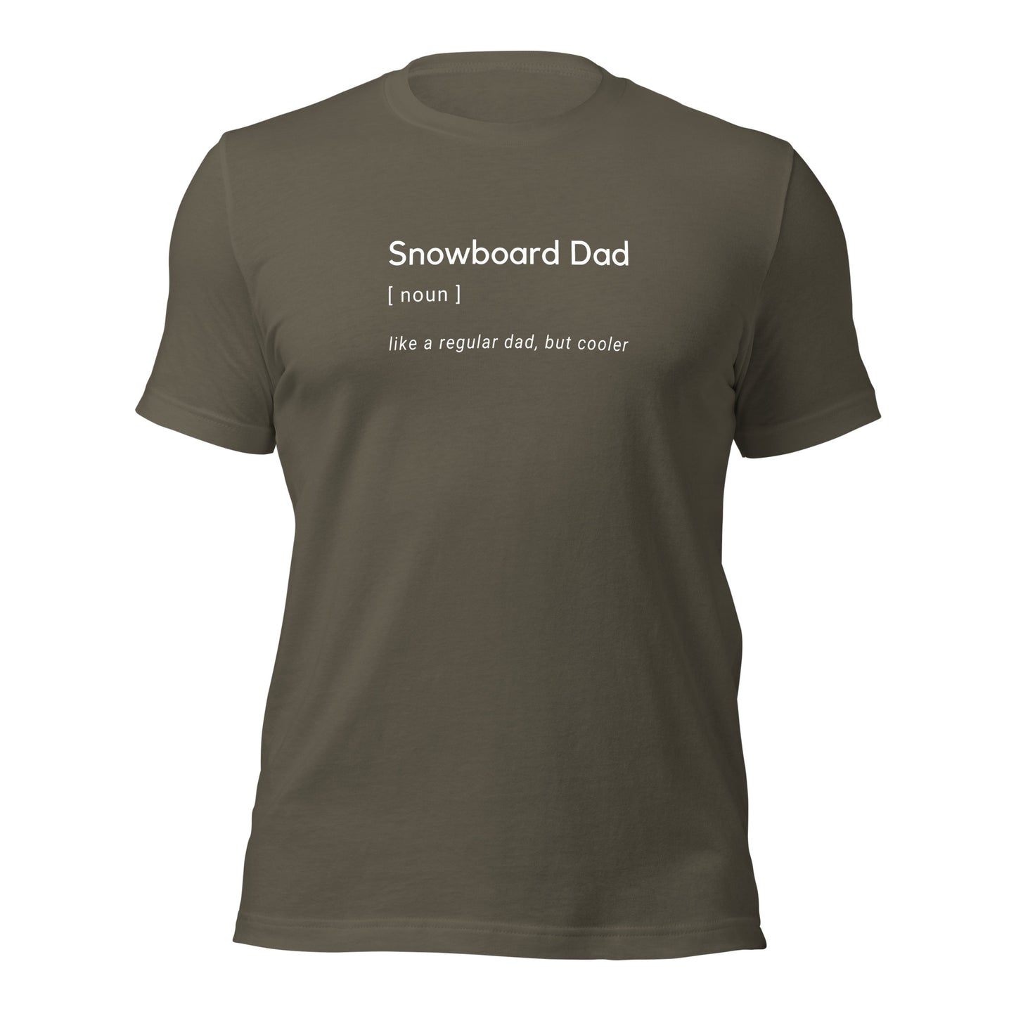 Snowboard Dad T-Shirt - Cool Vintage Snowboarding Tee for Dads
