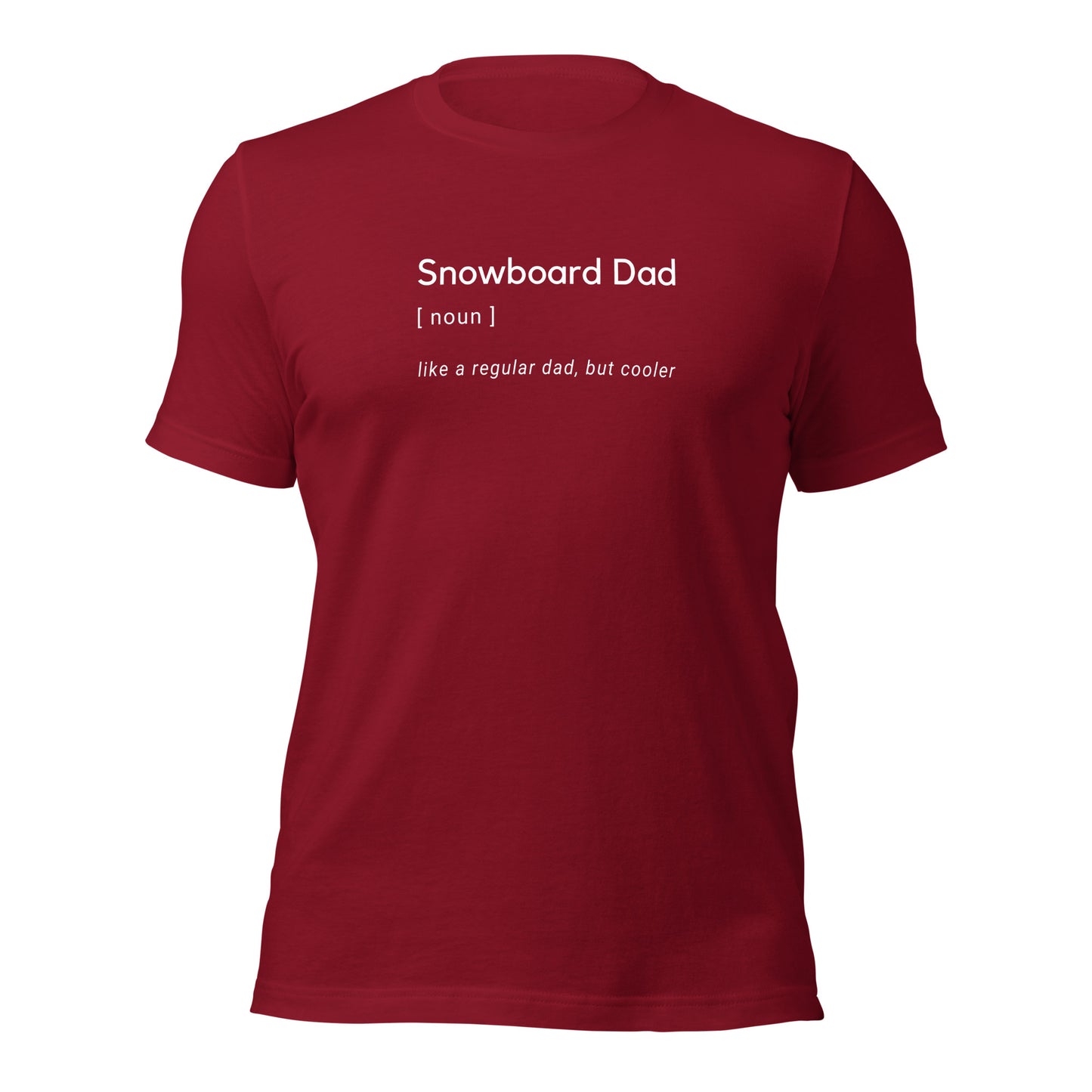 Snowboard Dad T-Shirt - Cool Vintage Snowboarding Tee for Dads