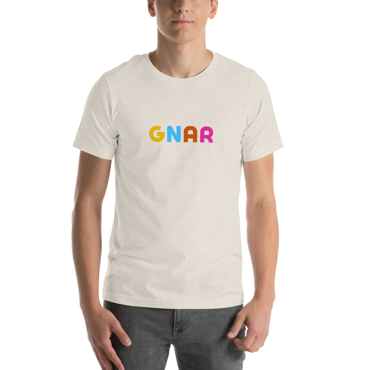 GNAR retro multi color tee