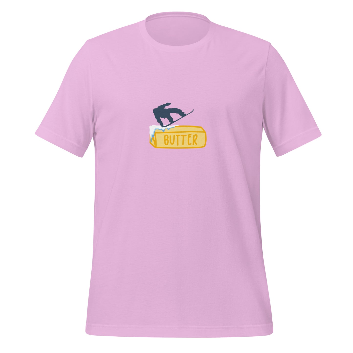 Butter Snowboarder T-Shirt - Quirky Style for Snowboard Fans