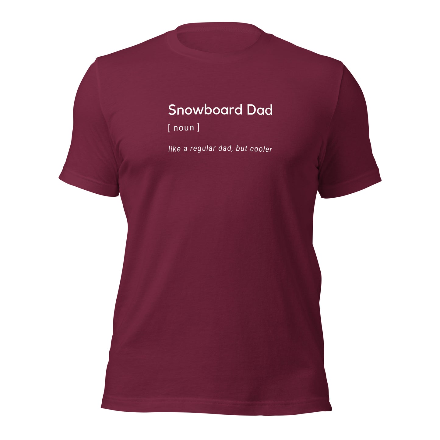 Snowboard Dad T-Shirt - Cool Vintage Snowboarding Tee for Dads