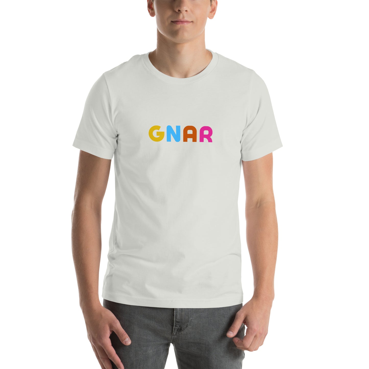 GNAR retro multi color tee