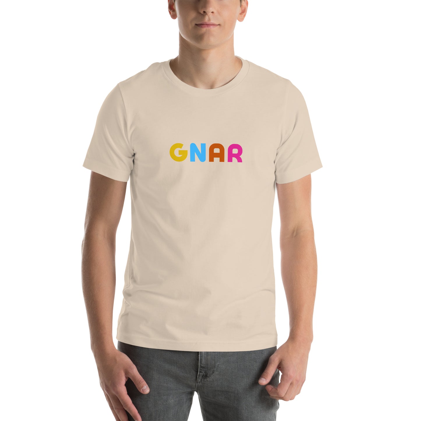 GNAR retro multi color tee
