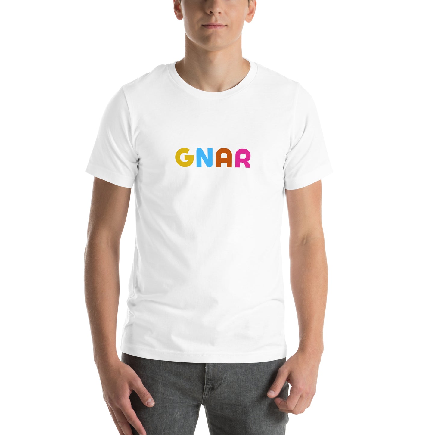 GNAR retro multi color tee