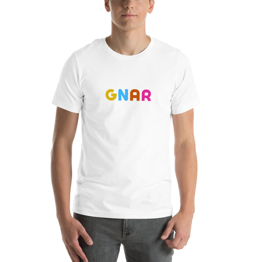 GNAR retro multi color tee