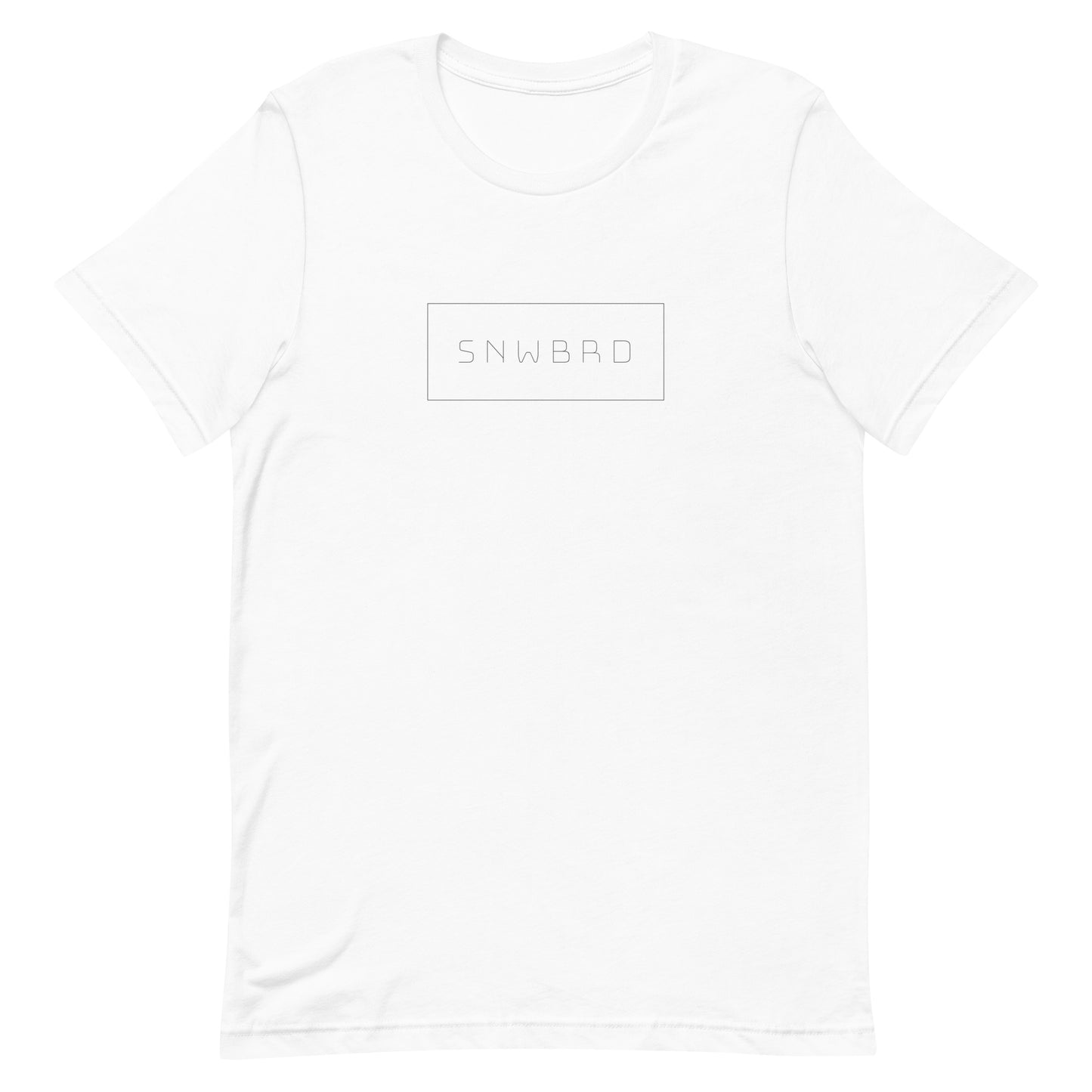 SNWBRD Tee - Sleek Minimalist Snowboarding Lifestyle Shirt