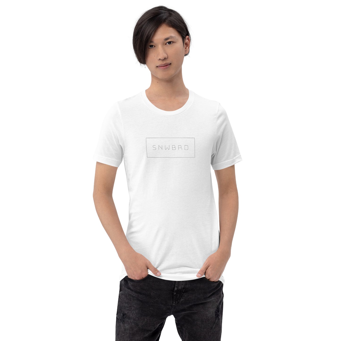SNWBRD Tee - Sleek Minimalist Snowboarding Lifestyle Shirt