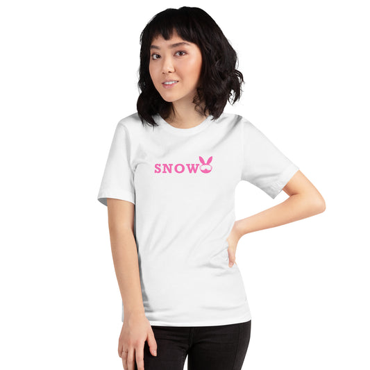 Snow Bunny Graphic Tee - Winter-Themed Fashionable T-Shirt