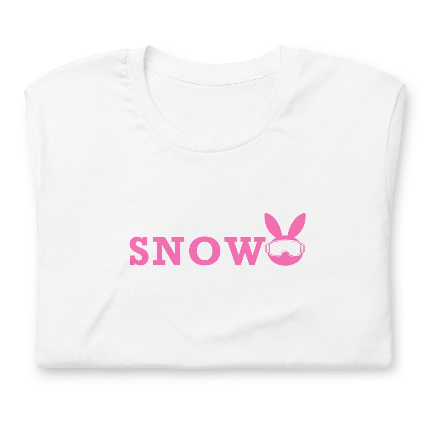 Snow Bunny Graphic Tee - Winter-Themed Fashionable T-Shirt