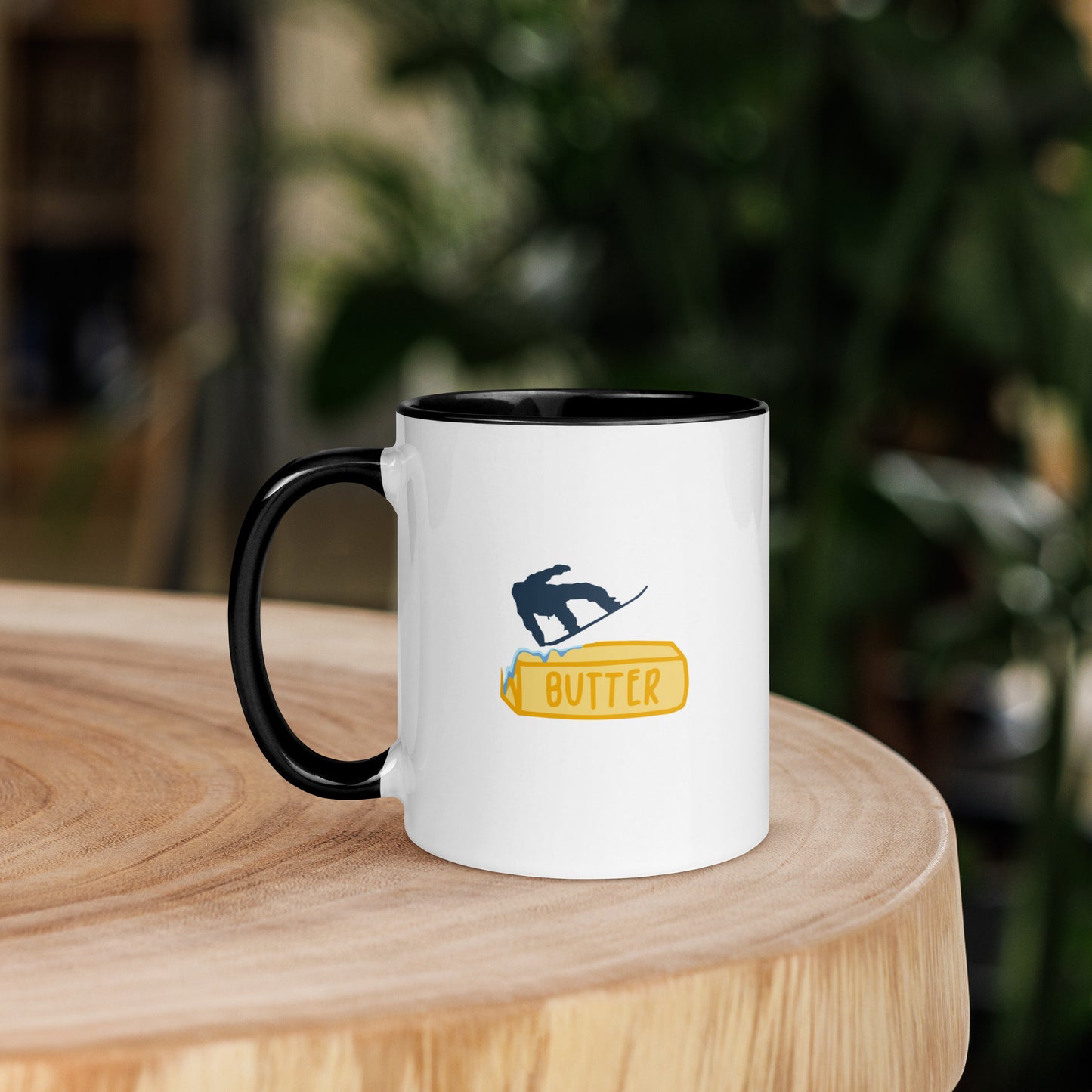 Butter Snowboarder Mug - Perfect for Winter Sports Enthusiasts