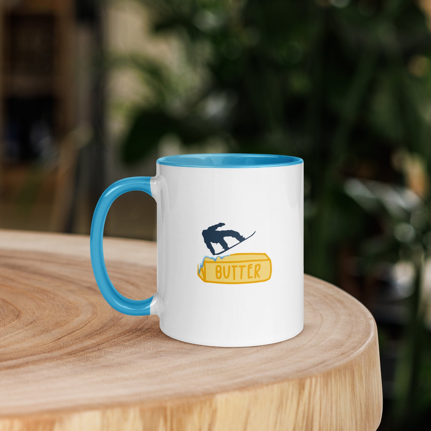Butter Snowboarder Mug - Perfect for Winter Sports Enthusiasts