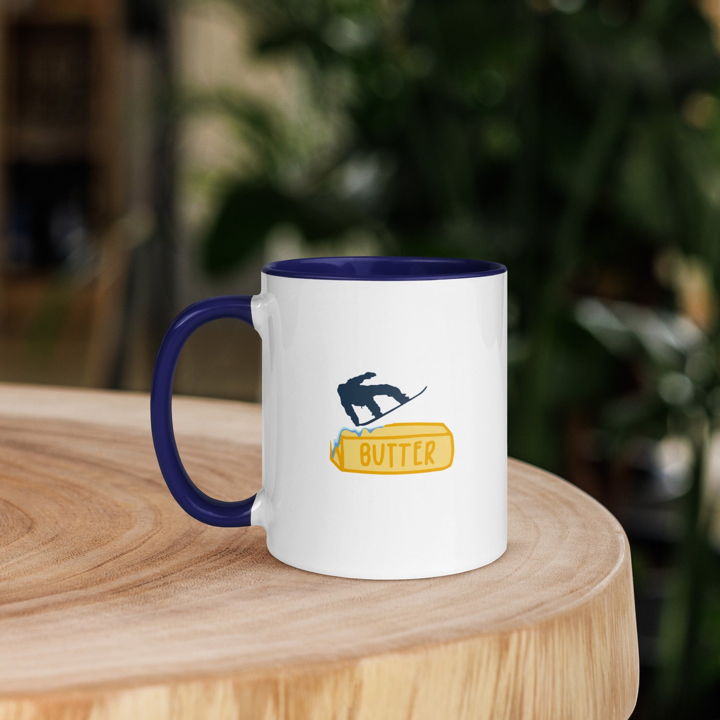 Butter Snowboarder Mug - Perfect for Winter Sports Enthusiasts
