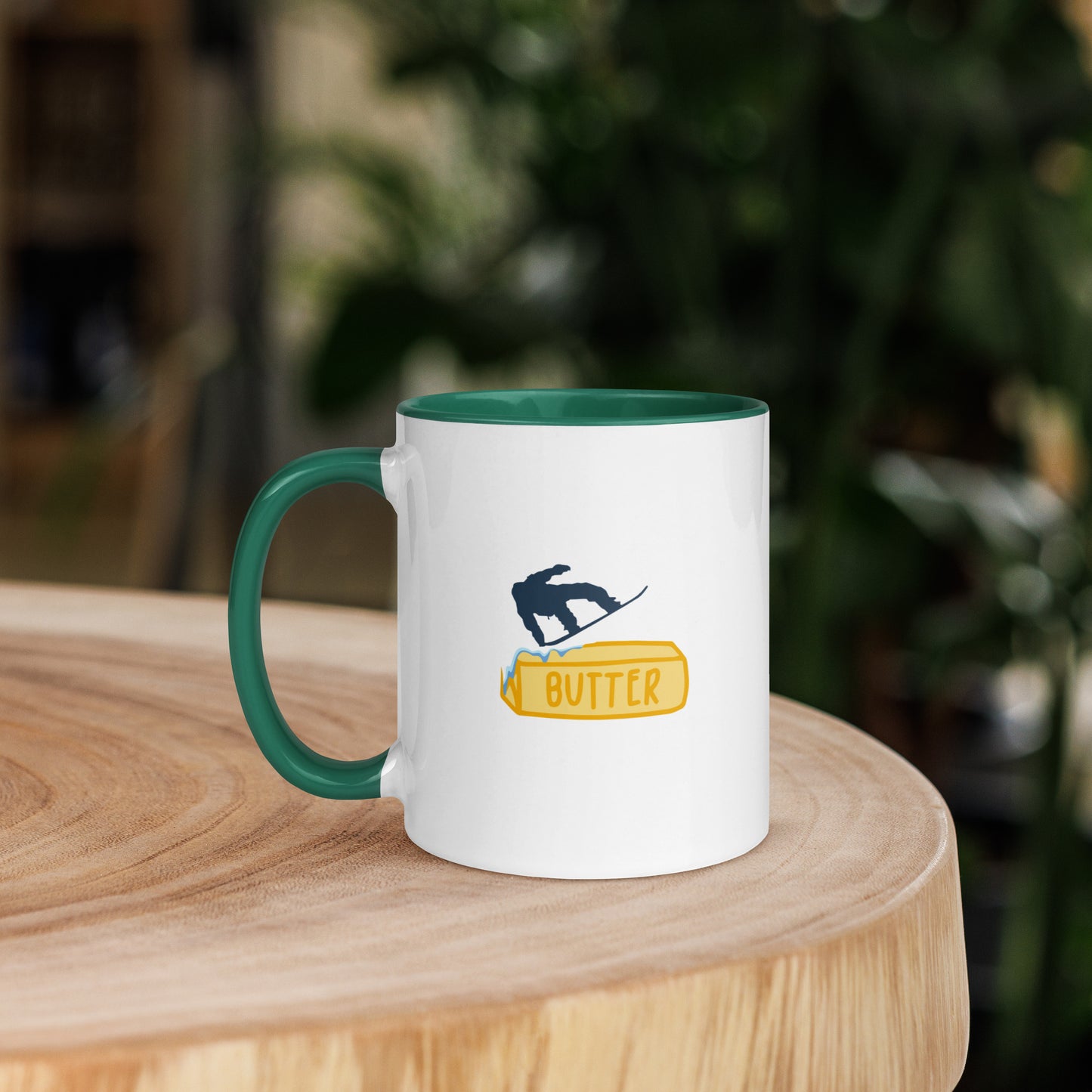 Butter Snowboarder Mug - Perfect for Winter Sports Enthusiasts