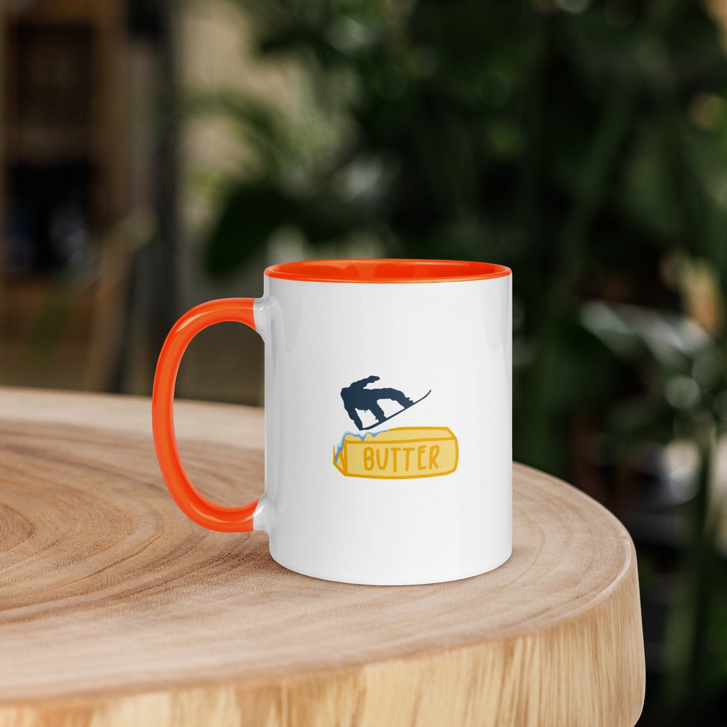 Butter Snowboarder Mug - Perfect for Winter Sports Enthusiasts