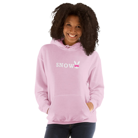 Snow Bunny Hoodie - Winter-Themed Casual Wear