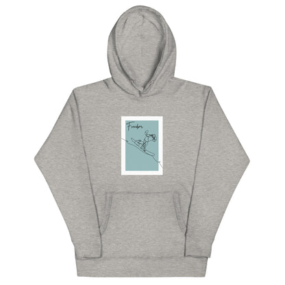 Downhill Freedom Snowboarder Hoodie - Ultimate Comfort for the Slopes